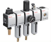 Familie AS3 - Qn = 5200 l/min - Luchtbehandeling - luchtverzorging - drukregelaar - filter - fijnfilter - koolstoffilter - olievernevelaar - verdeelblok - opstartventiel - afsluitventiel - drukschakelaar - manometer